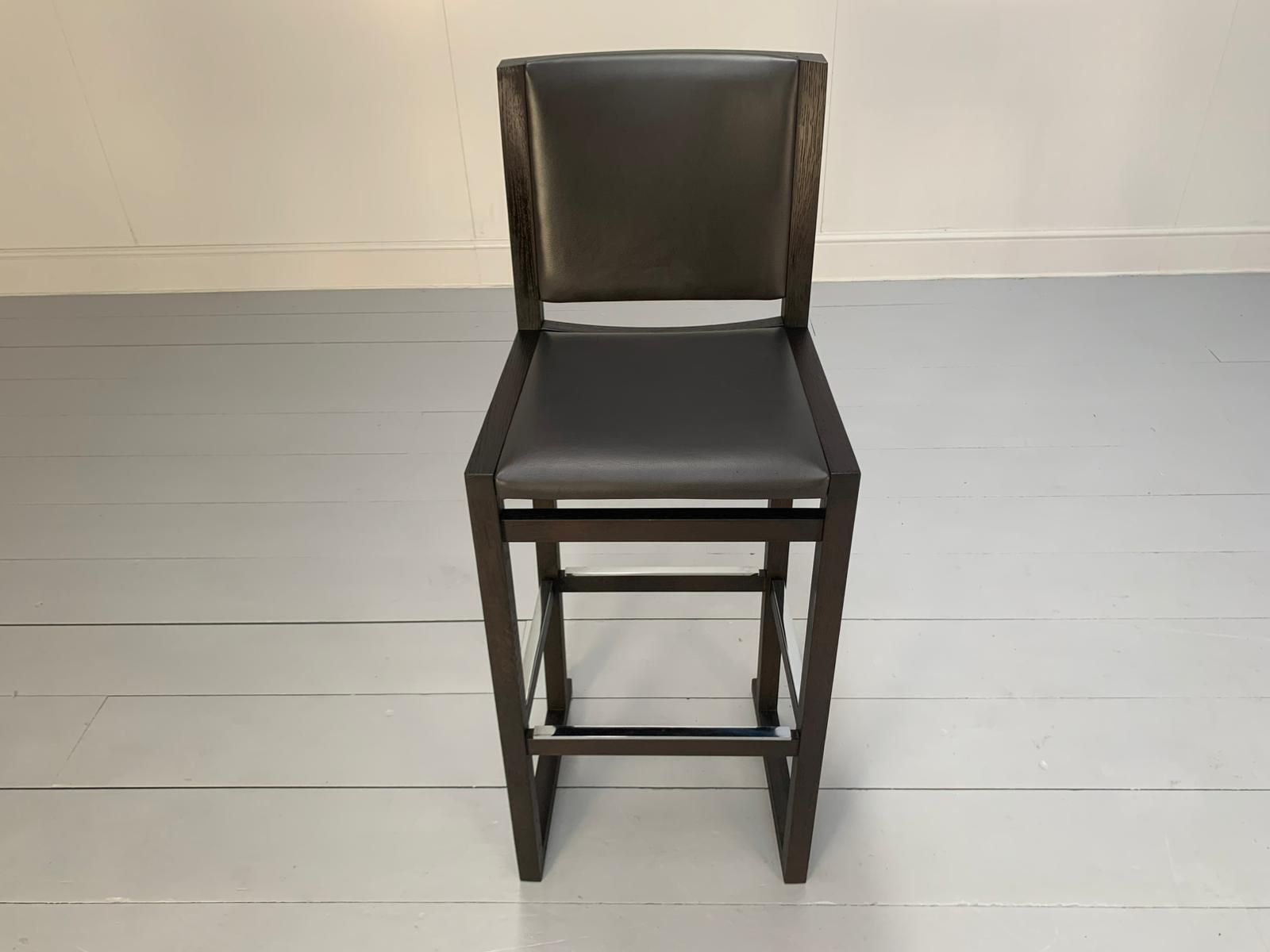 Furniture B&B Italia "Musa Sm46g" Tall Bar Stool Chairs  Suite Of 4 photo