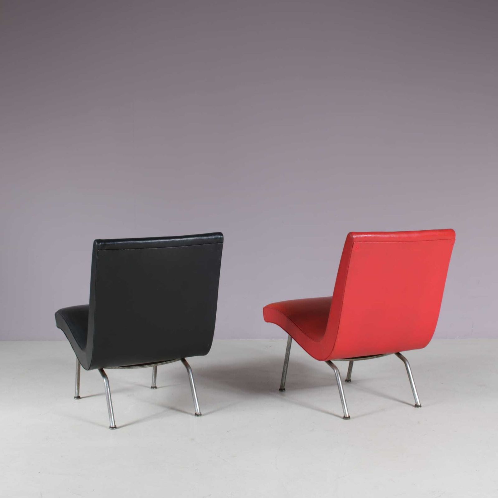 1947 Pair Of Walter Knoll “Vostra” Chairs For Knoll, Germany photo vintage