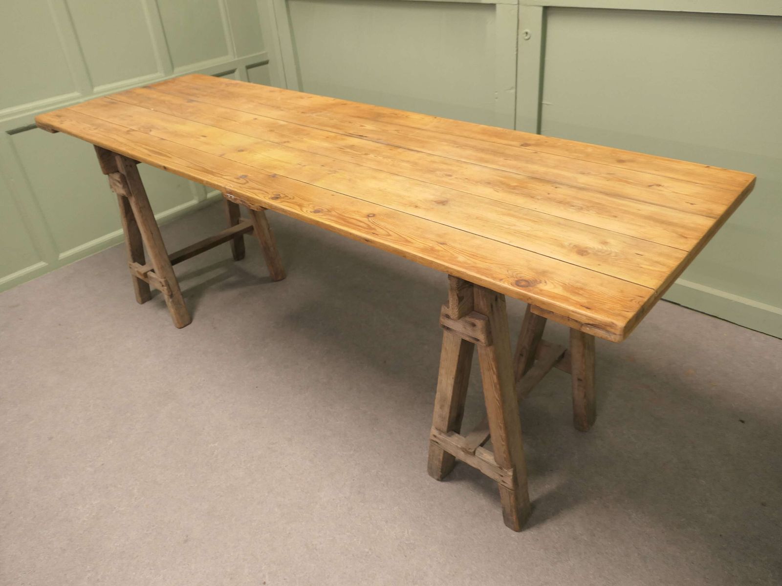 8ft Elm Harvest Table From South West France, Christmas Dinner Picnic Barbecue This Is A photo 1500.0