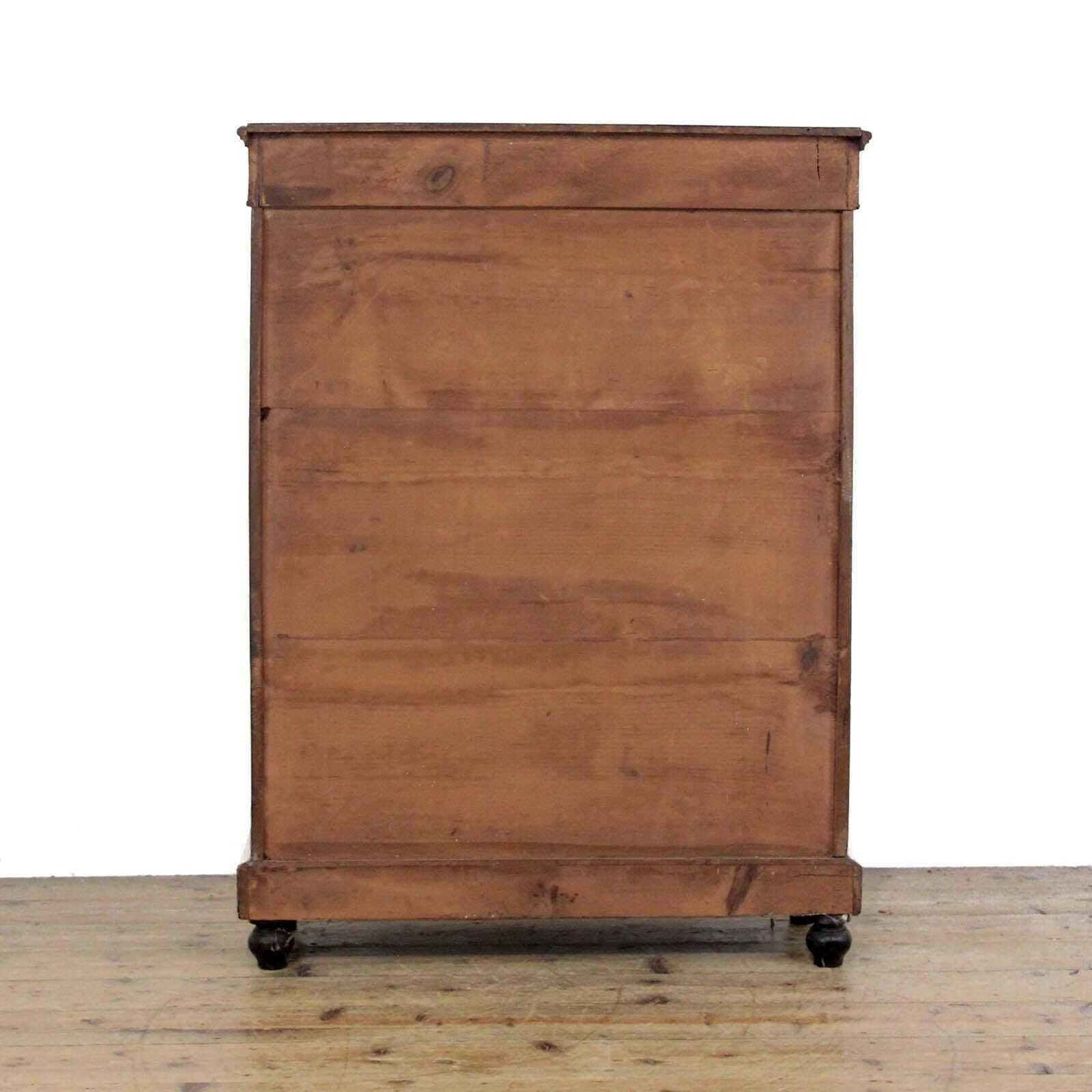 Antique Walnut Inlaid Pier Cabinet | Display Cabinet | Antique Cabinet | Antique Storage | Display Cabinet (M 6513) photo vinterior