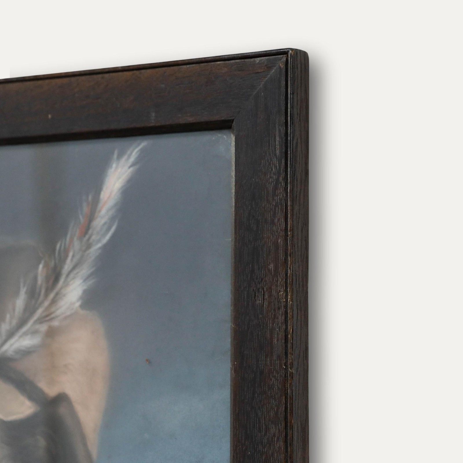 Framed Late 19th Century Pastel A Young Traveller photo 325.0