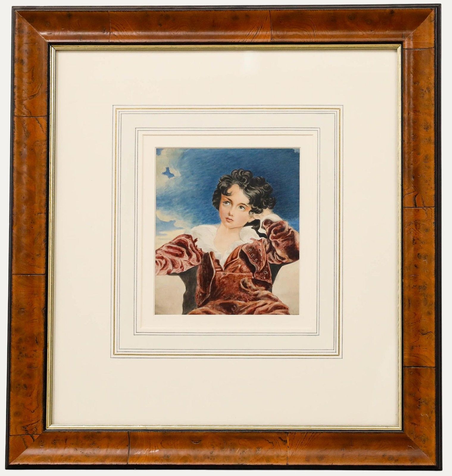 After Sir Thomas Lawrence Late 19th Century Watercolour, Red Boy