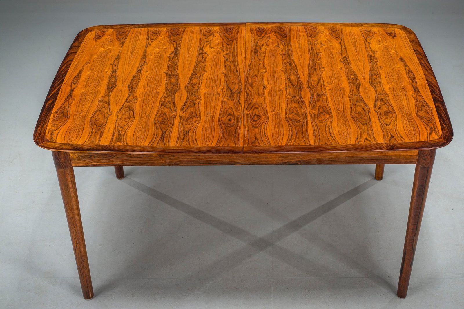 1233.0 Mid Century Modern Rosewood Dining Table From Lübke, 1960s photo