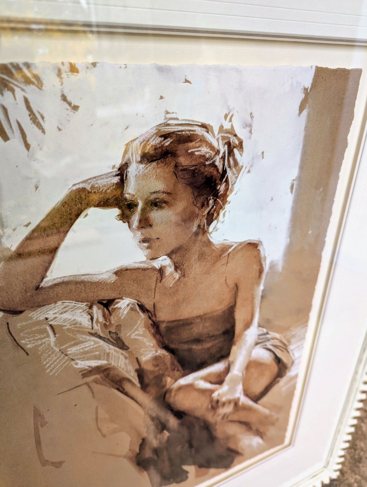 Limited Edition "Etude" Signed By Paul Hedley Rustic Paper Deliver Available 0270. photo 895.0