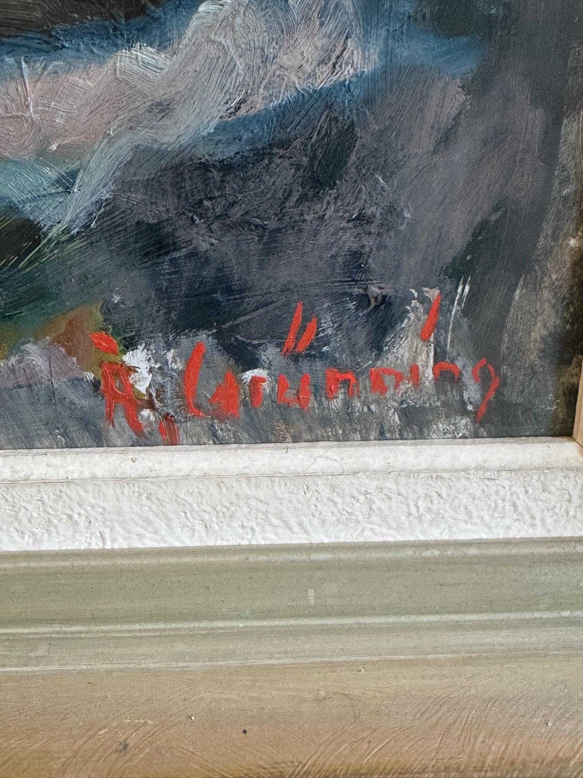 Vintage Still Life Oil Painting Wall Art photo furniture