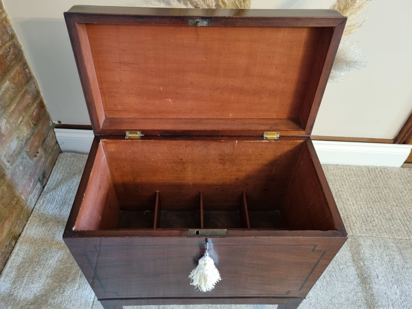 Regency Mahogany Cellarette Fantastic Condition photo 925.0