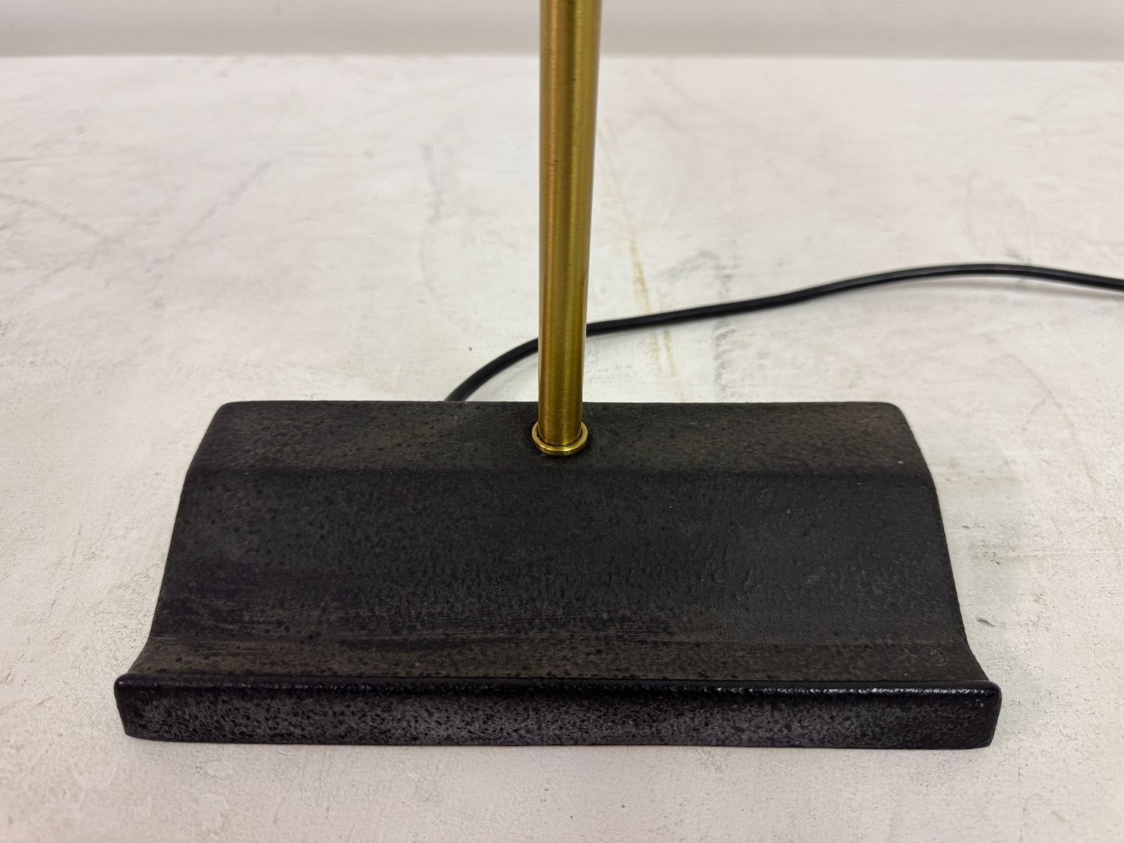 Adjustable Brass And Metal Desk Lamp By Omi For Koch & Lowy, 1970s photo furniture