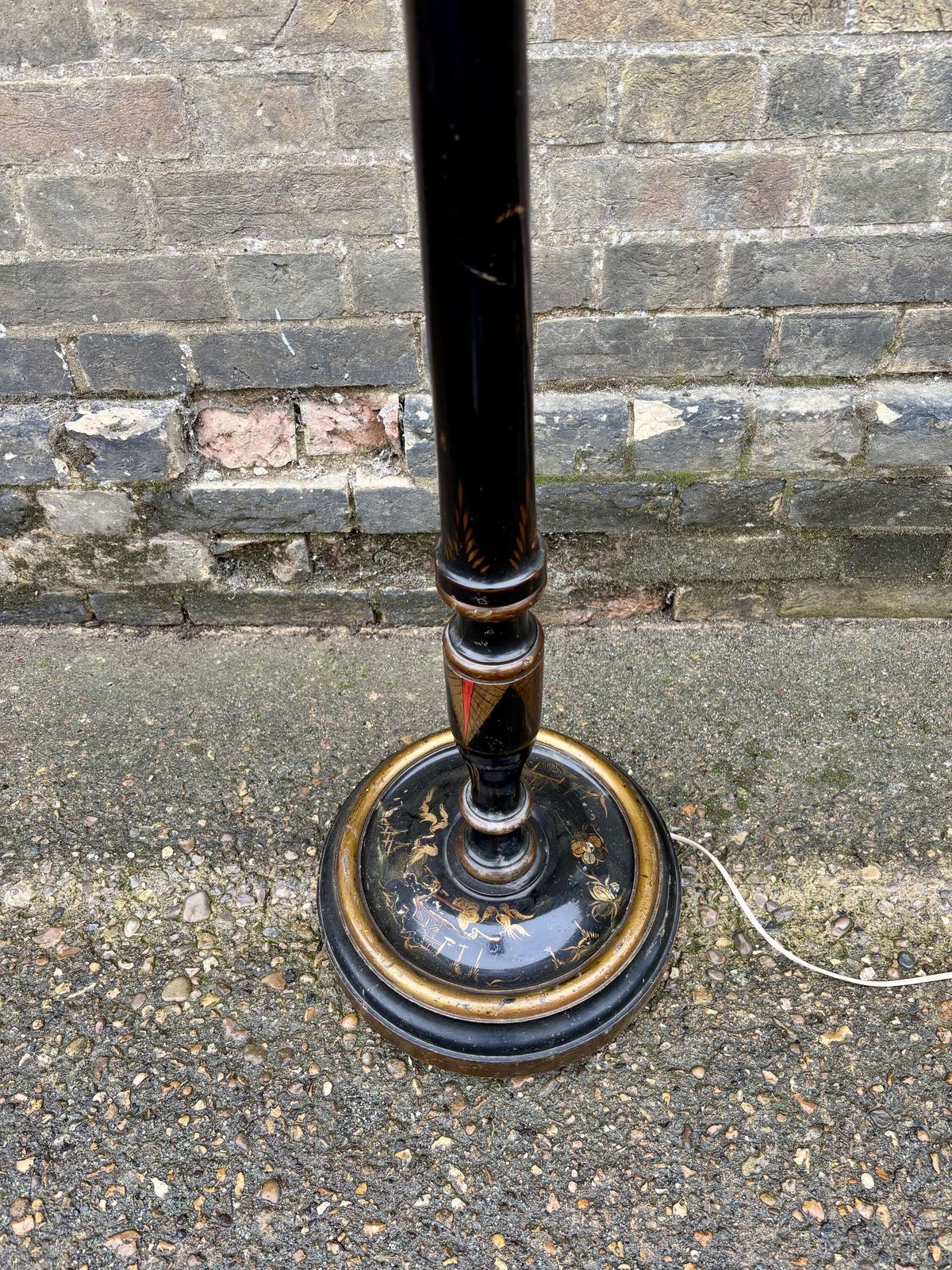 Early 20th Century Chinoiserie Floor Lamp, C.1920 photo for sale