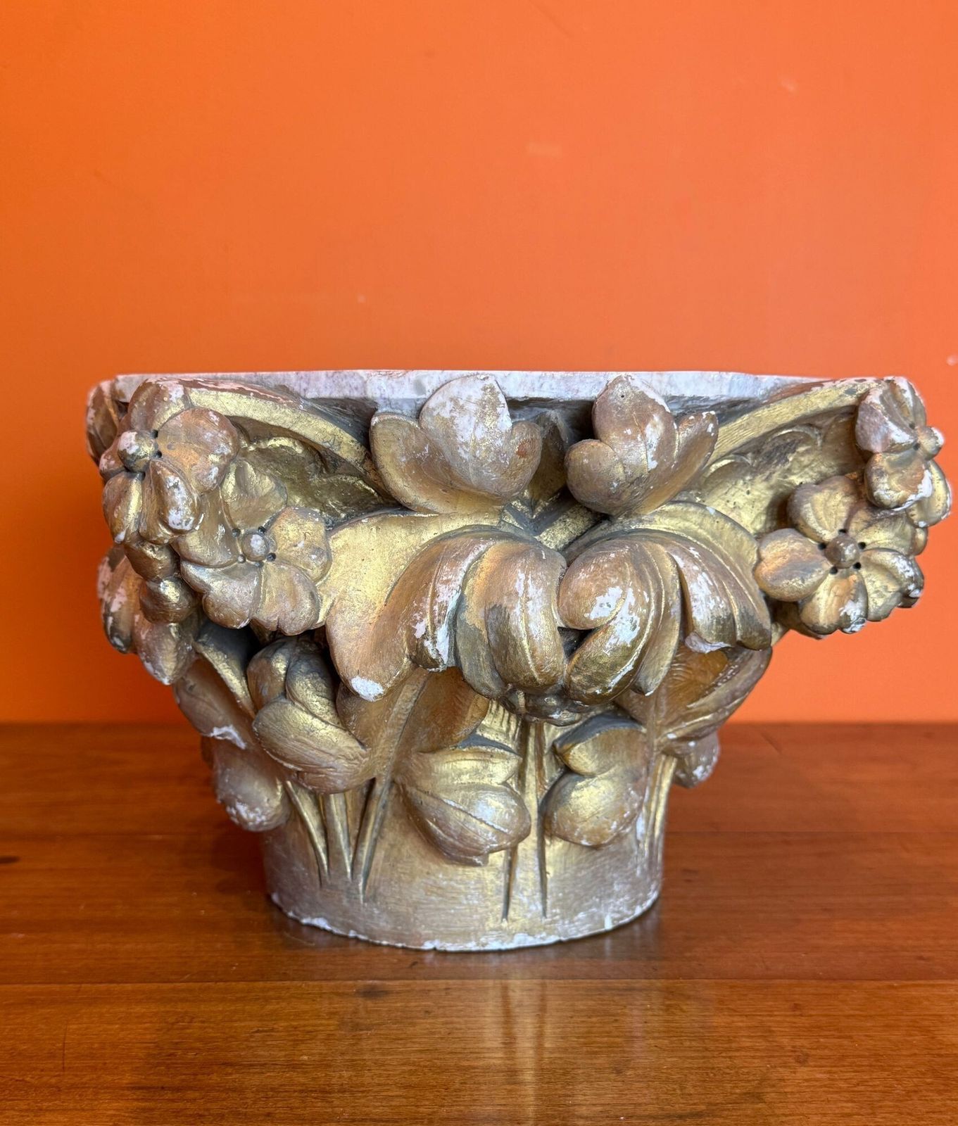Pair Of 19th Century Carved Stone Architectural Capitals photo vinterior