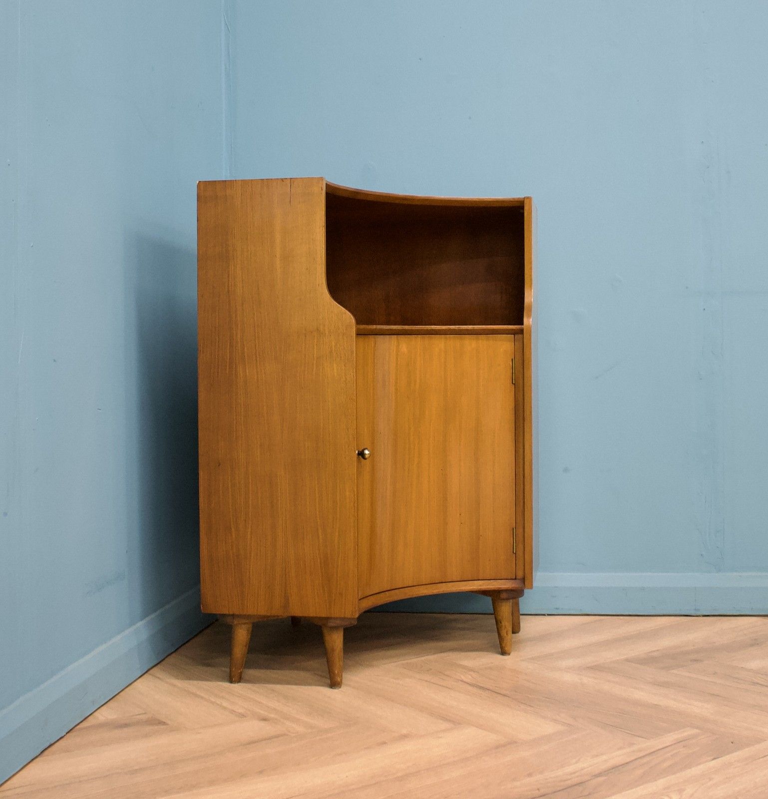 Mid Century Teak Corner Unit Shelving From Greaves And Thomas, 1960s #1598 photo furniture