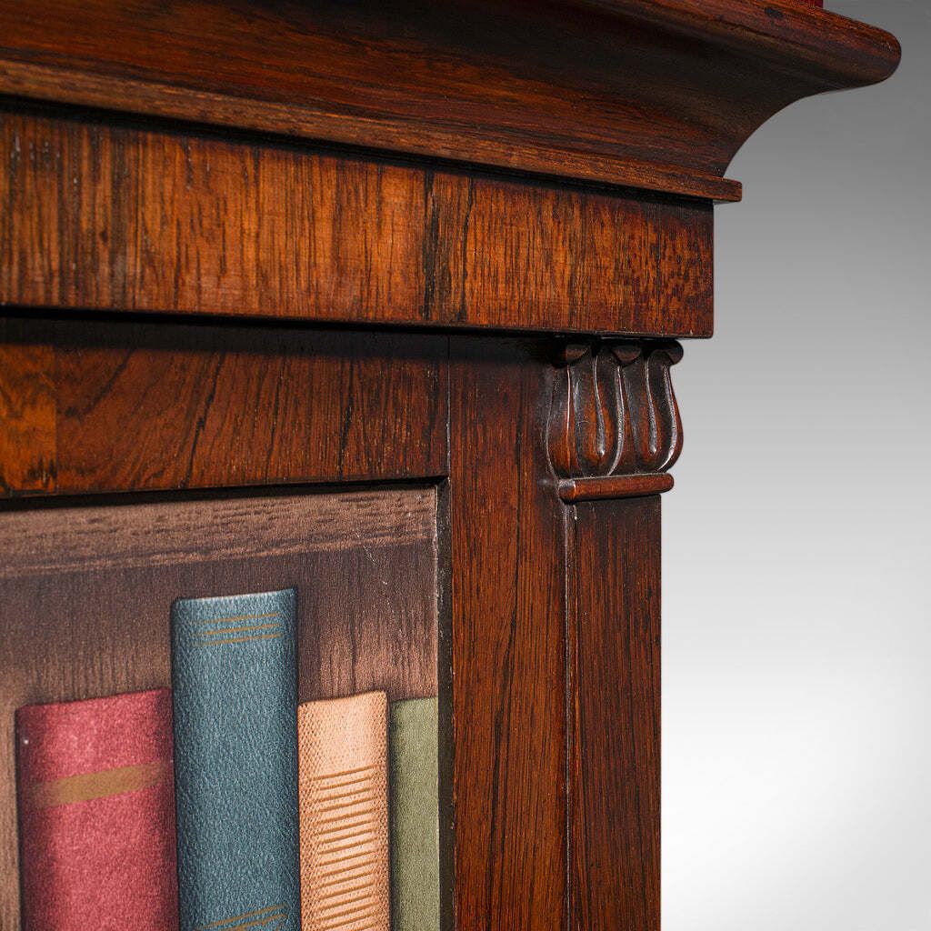 photo furniture Antique Bachelor's Book Cabinet, English, Tabletop Repository, William IV, 1835