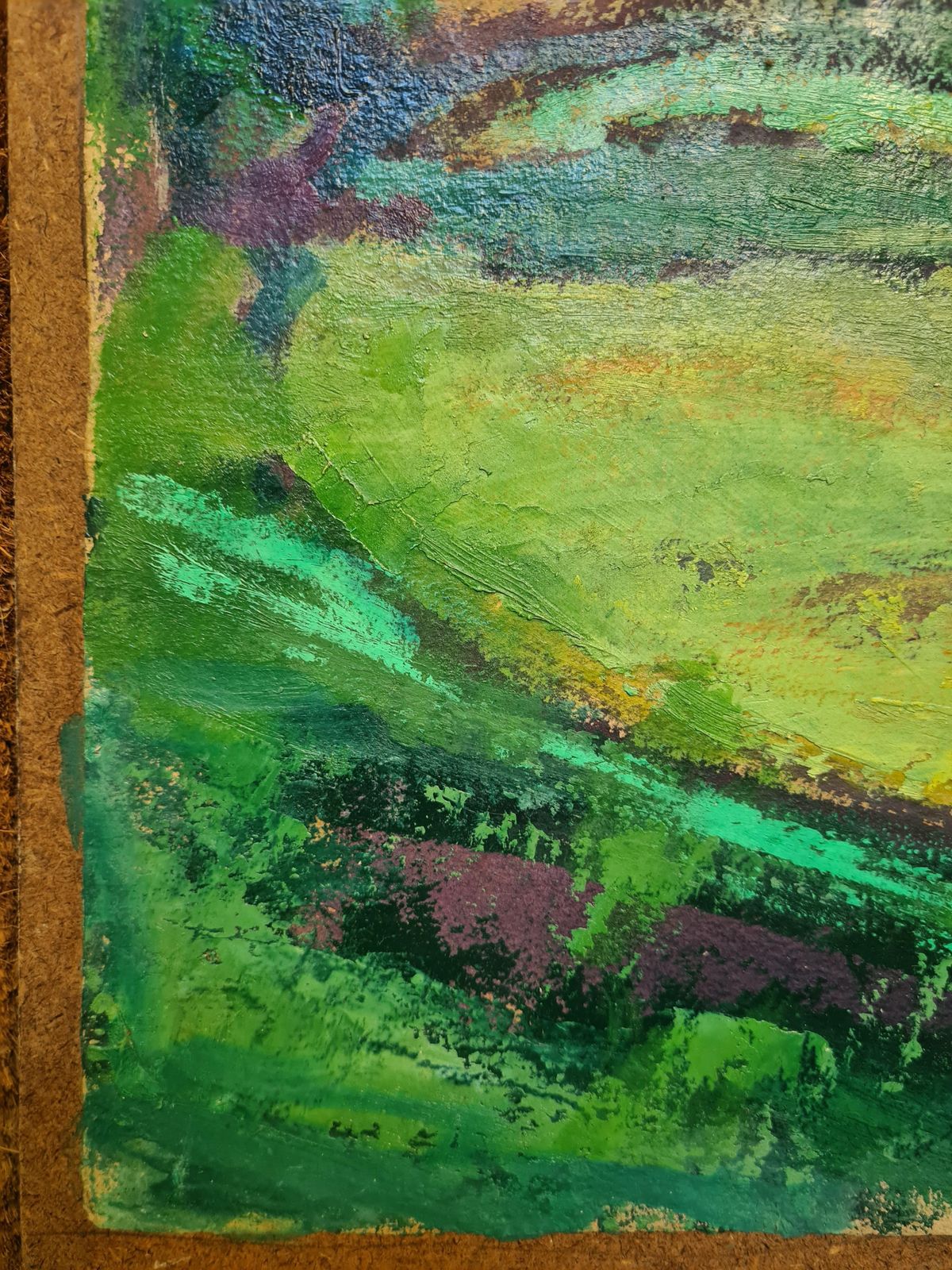 photo for sale Fauvist French Landscape, The Cyprus Trees Byjean Perret