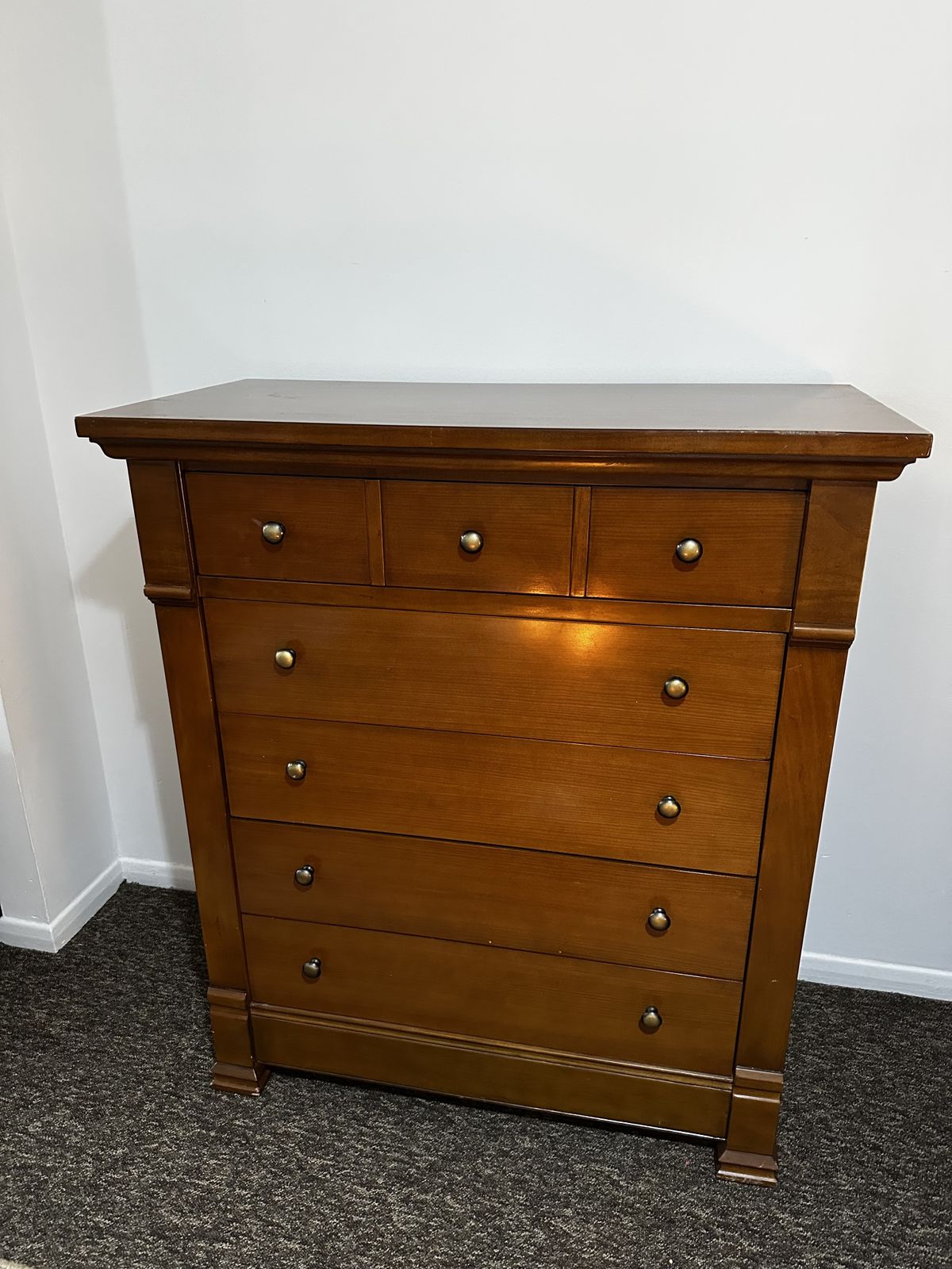 And So To Bed Manoir Chest Of Drawers Brass Handles