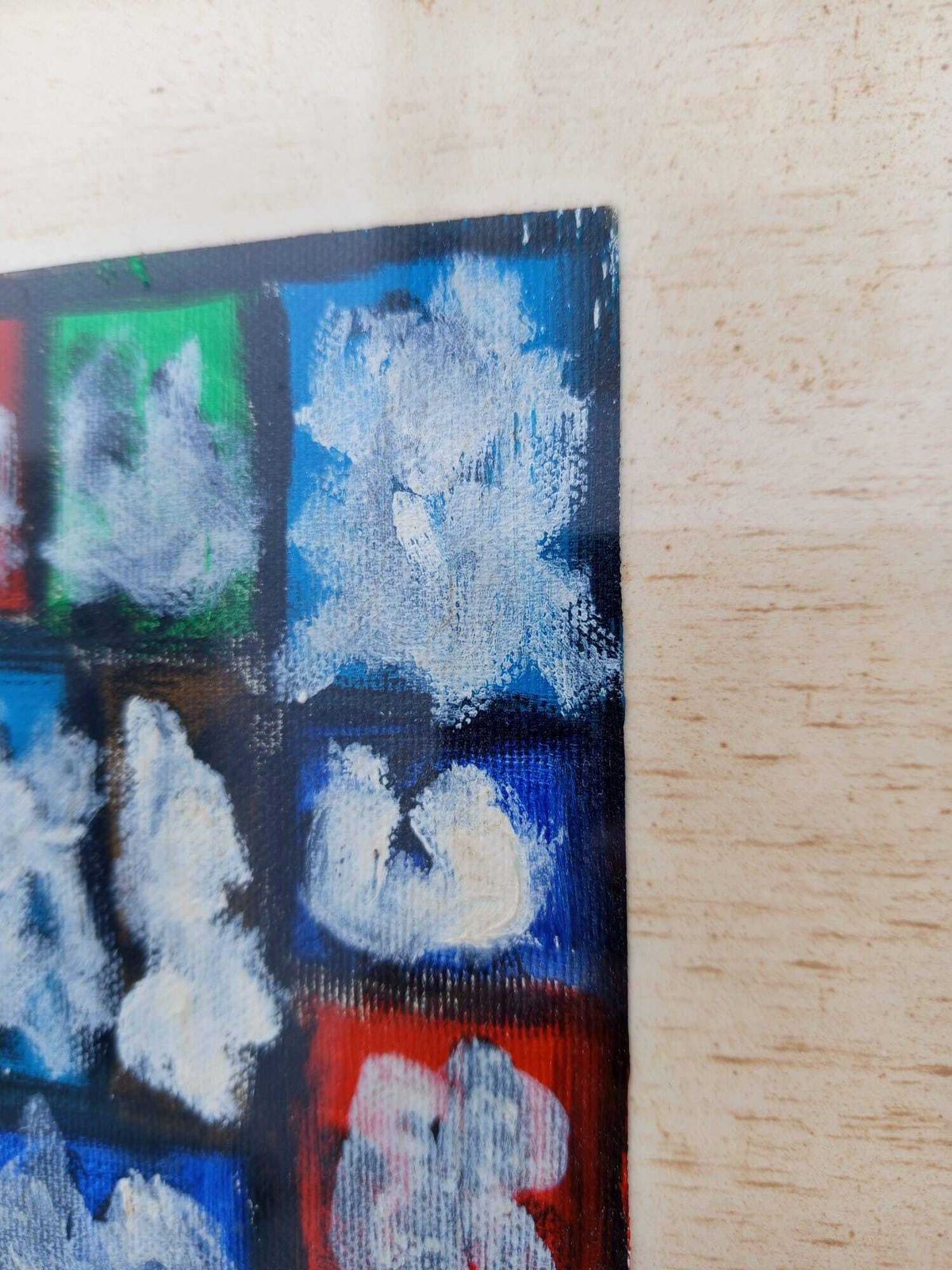 Antal Birò Olio Su Tela Quadro Astratto 1975 Opera Unica Con Cornice photo 1489.0