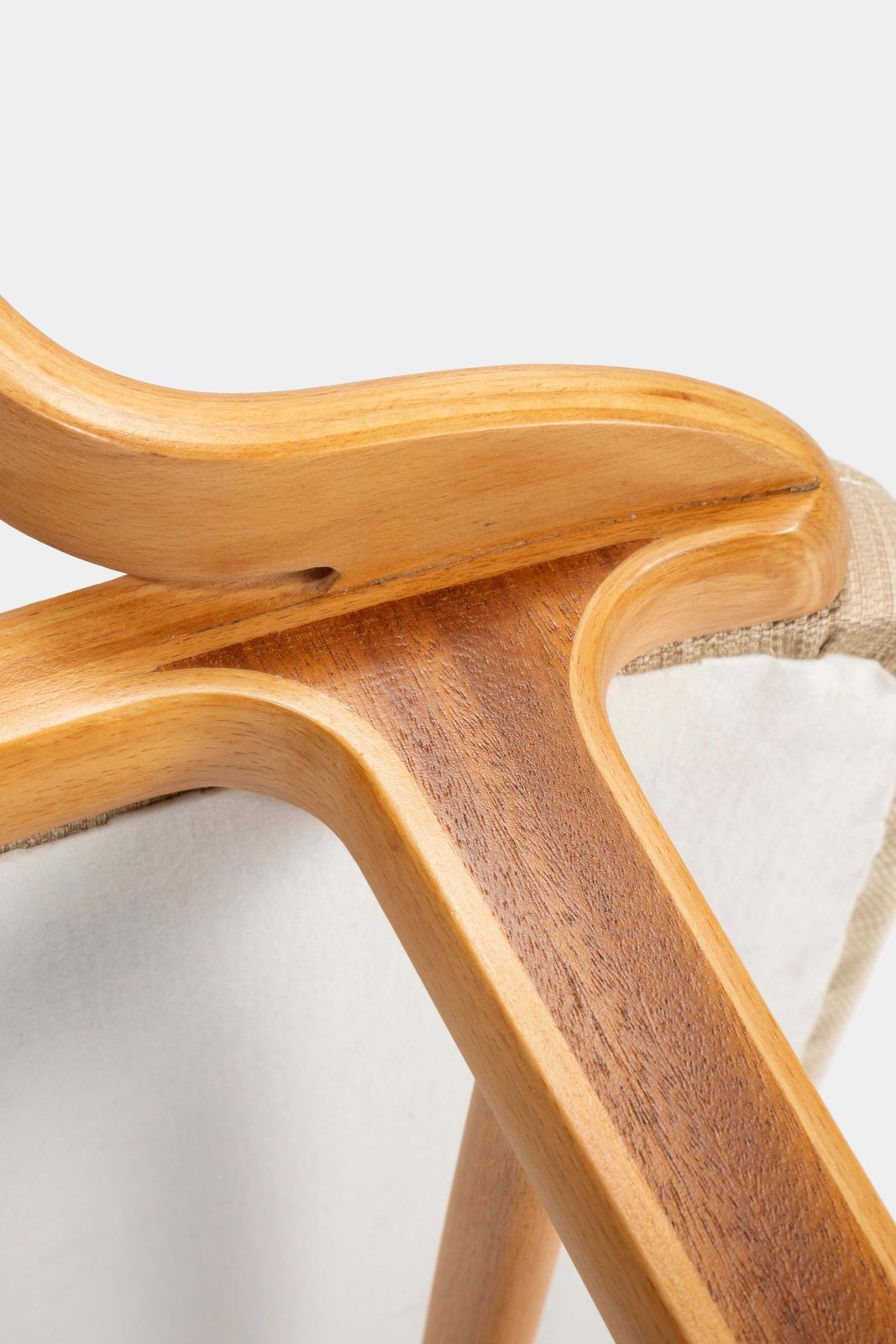 Pair Peter Hvidt & Orla Molgaard Nielsen Chairs, Fritz Hansen, Denmark, 1960s photo vintage