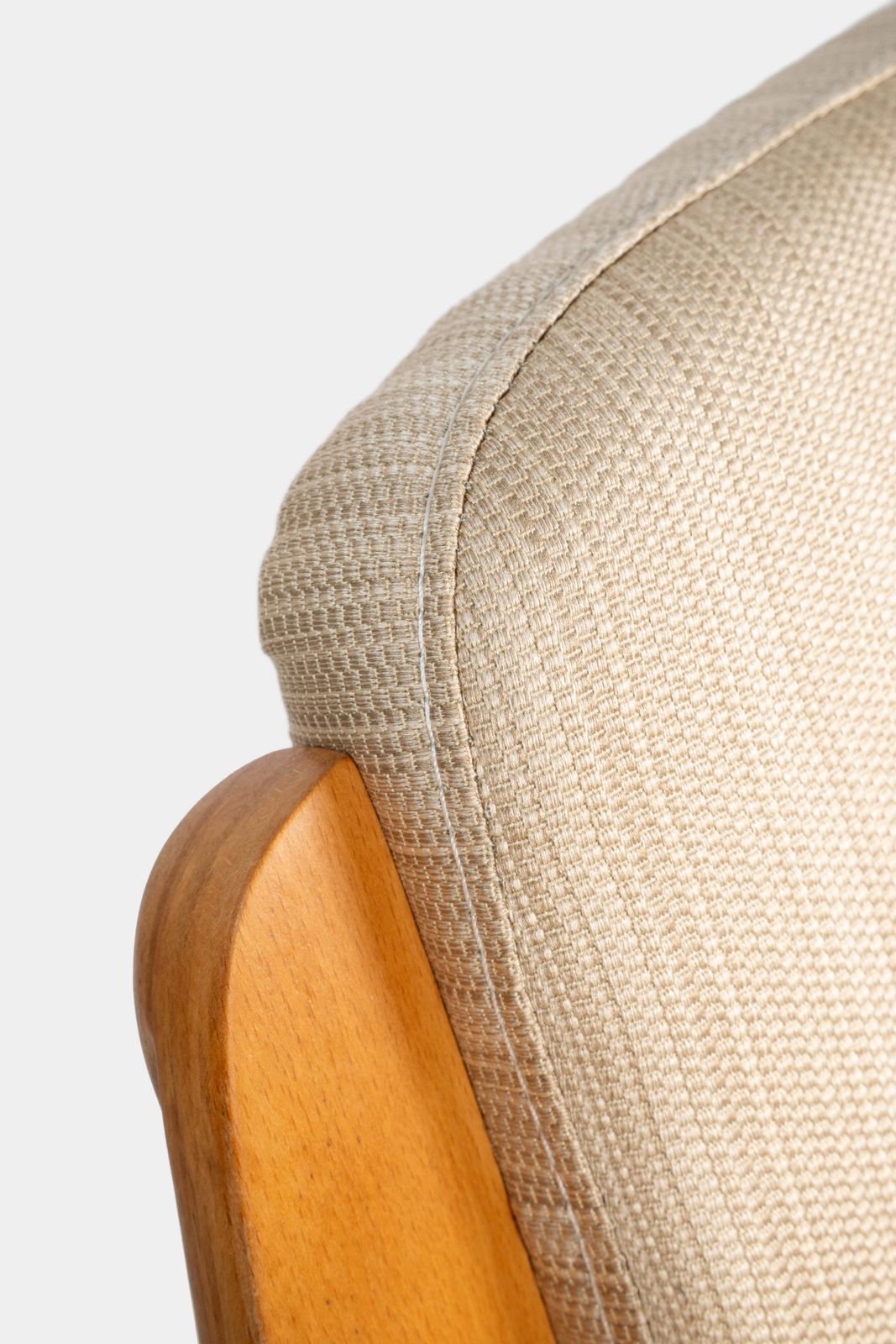 photo furniture Pair Peter Hvidt & Orla Molgaard Nielsen Chairs, Fritz Hansen, Denmark, 1960s