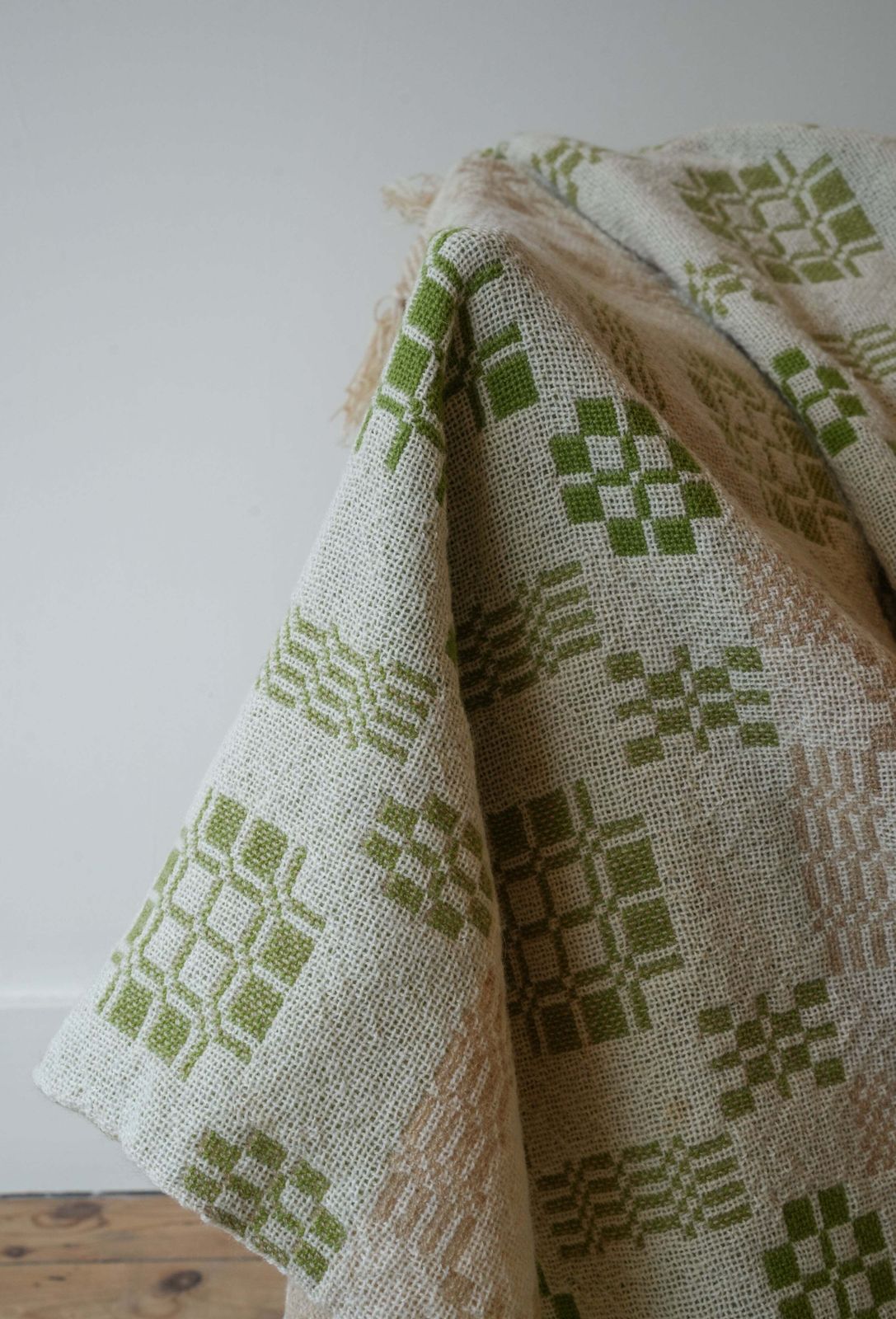 Large Traditional Welsh Blanket photo 495.0