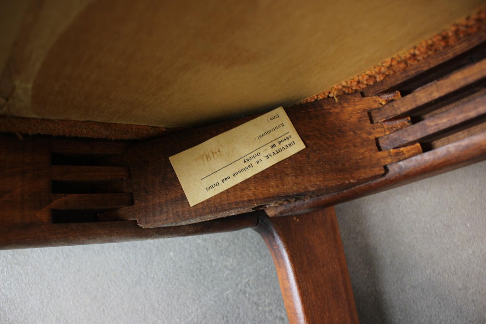 1970s Set Of Three Dining Chairs By Drevotvar, Czechoslovakia photo buy