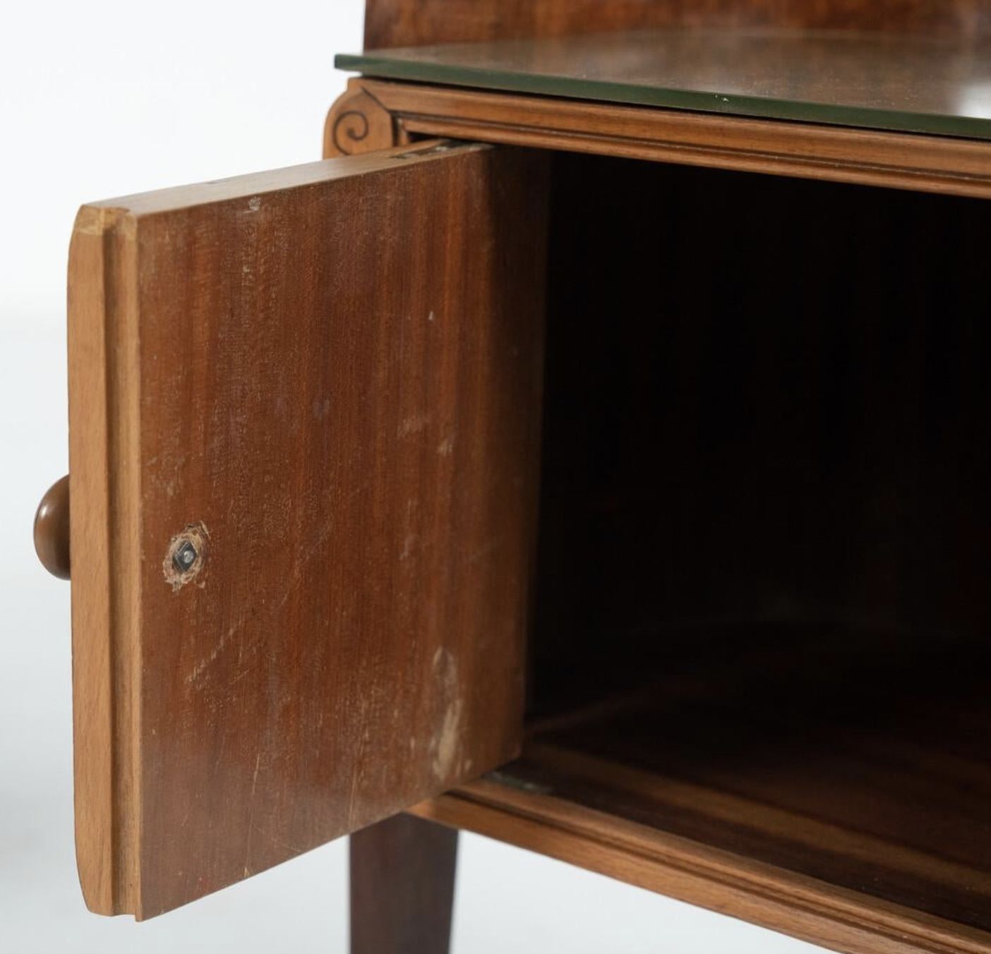 Pair Of Bed Side Tables By La Permanente Mobili Cantù, Italy, 1950s photo vinterior