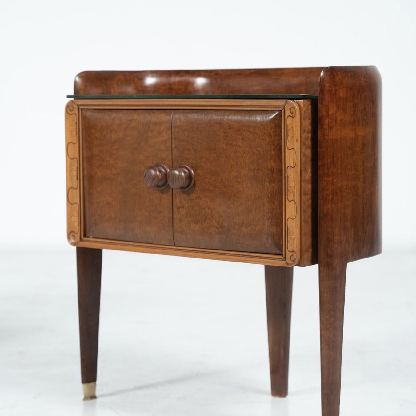 photo furniture Pair Of Bed Side Tables By La Permanente Mobili Cantù, Italy, 1950s