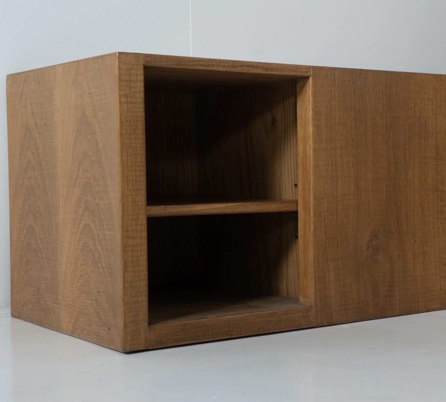 photo furniture Large Bookshelf With Bench By Guiseppe Rivadossi For Officina Rivadossi, Italy