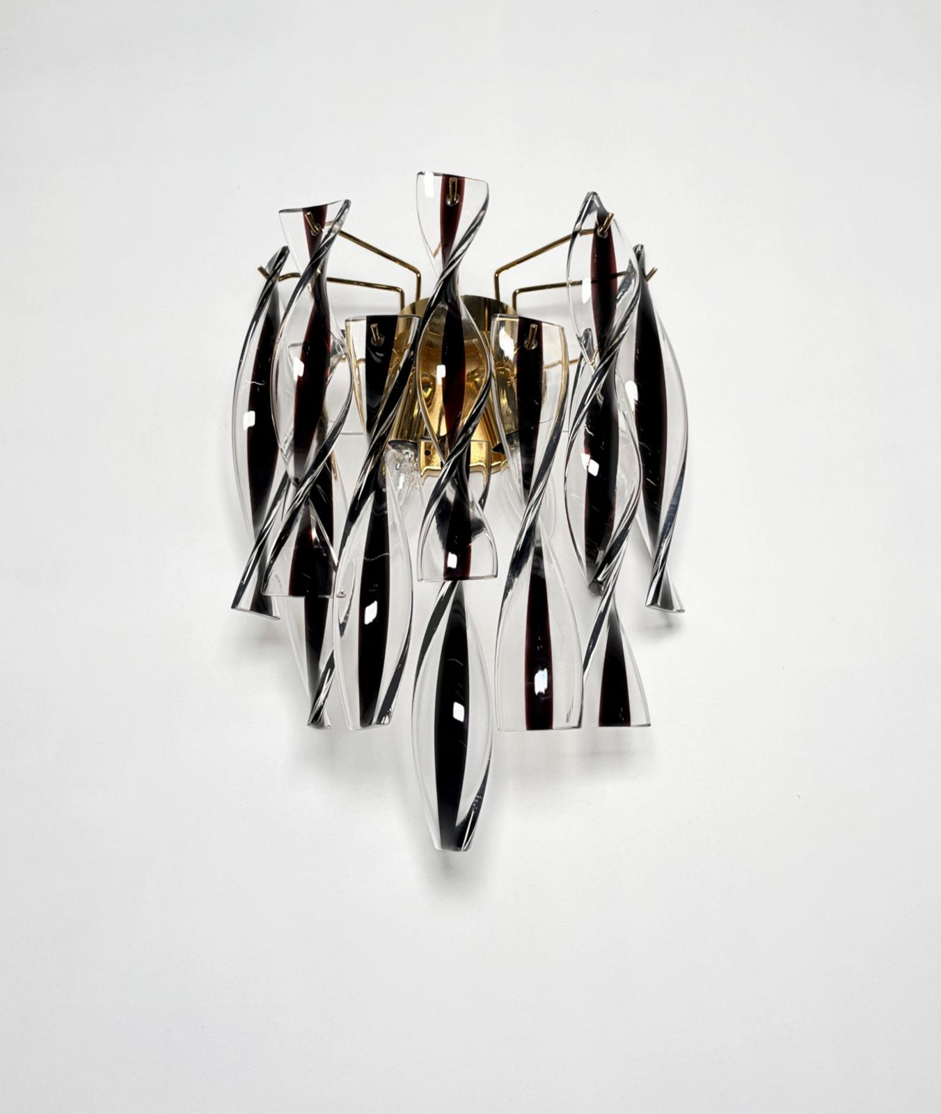 Lighting Pair Of Murano Wall Sconces photo