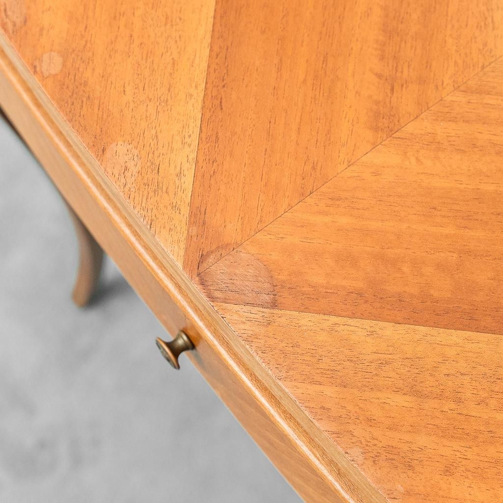 photo furniture Pair Of Vintage Wooden Bedside Tables From The 1950s.