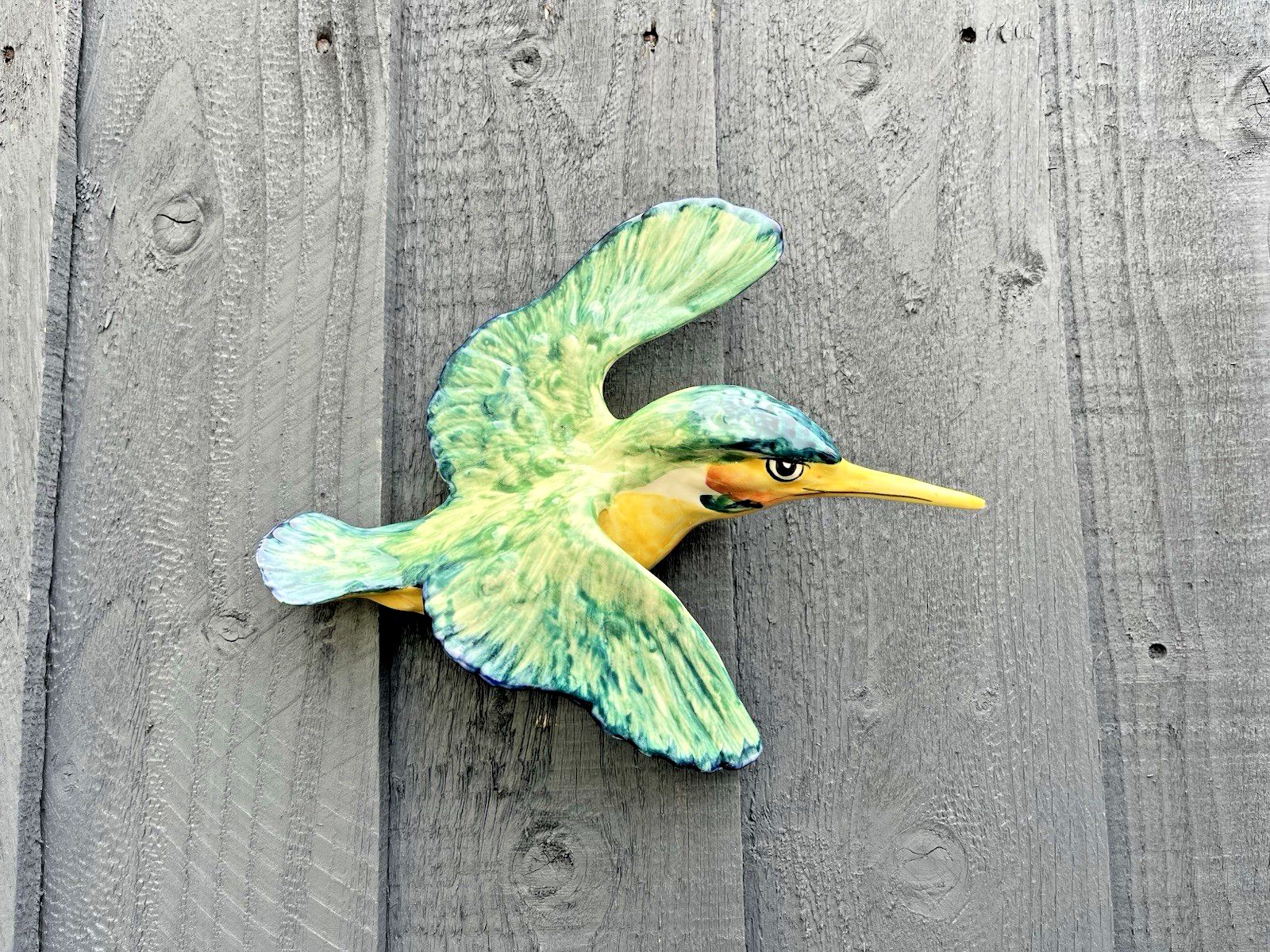 Rare Large Vintage Beswick Flying Kingfisher 729/1 Bird Wall Plaque Not Duck photo furniture