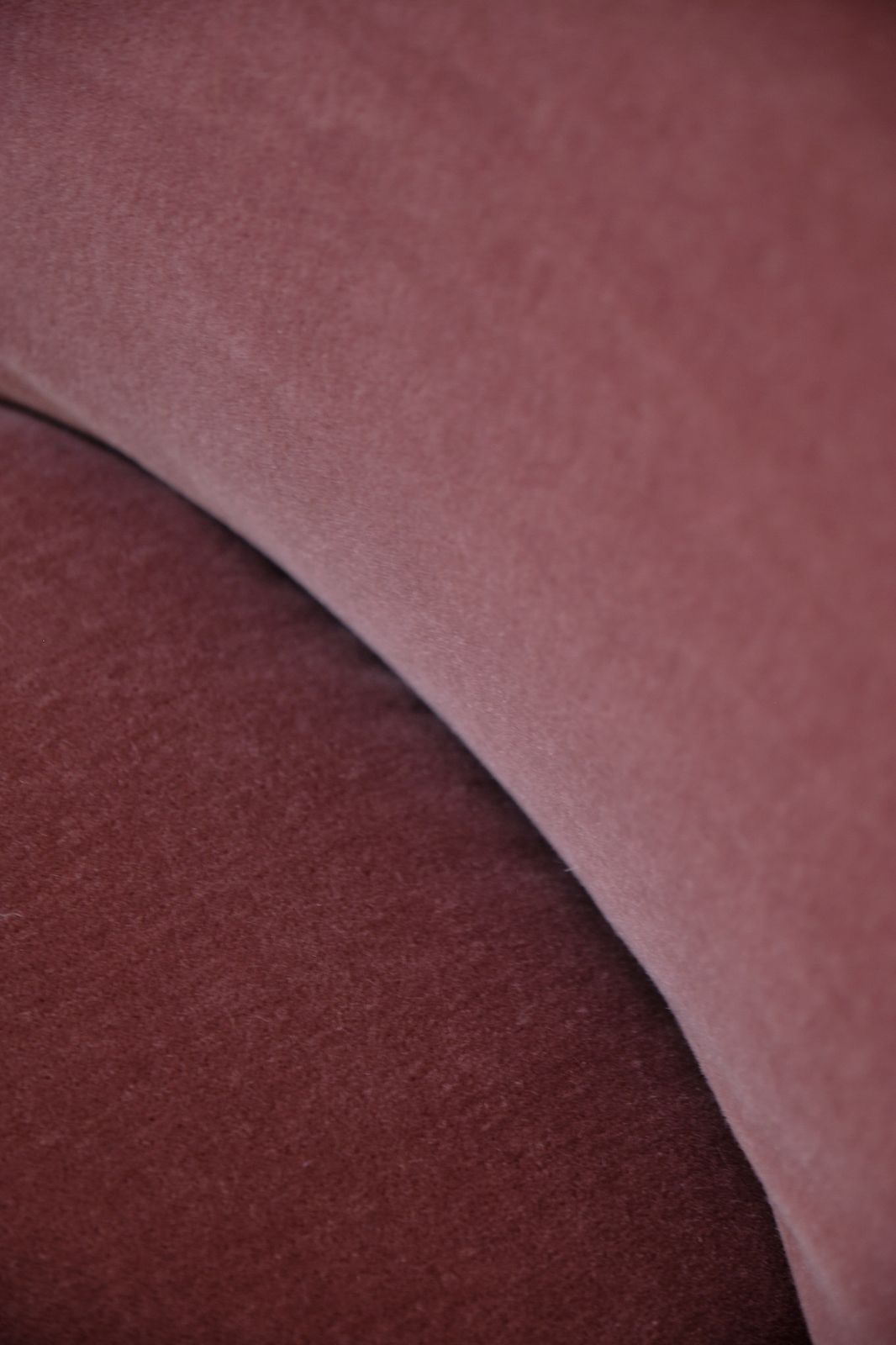 Pink Mohair Velvet Slipper Chair photo for sale
