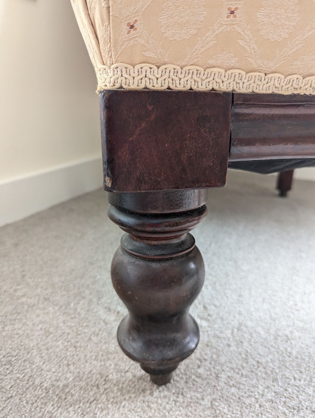 Victorian Occasional/Dining Chairs With Matching Grandmother/Nursing Chair photo vintage