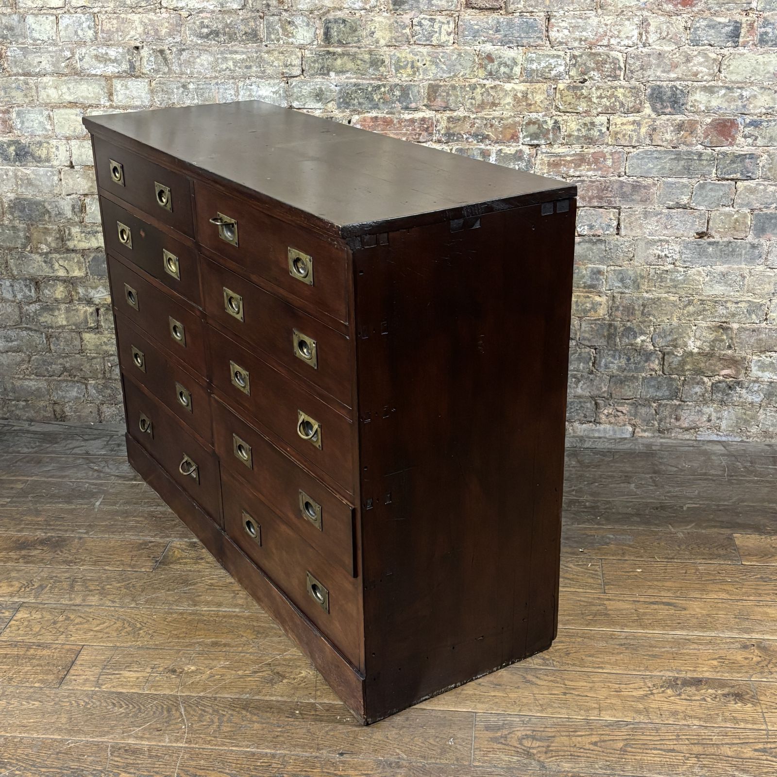 1920s Mahogany Workshop Bank Of Drawers photo 1560.0