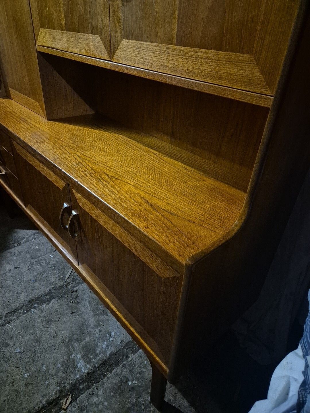 Vintage G Plan Sierra Highboard – Mid Century Modern Teak Cabinet photo Furniture