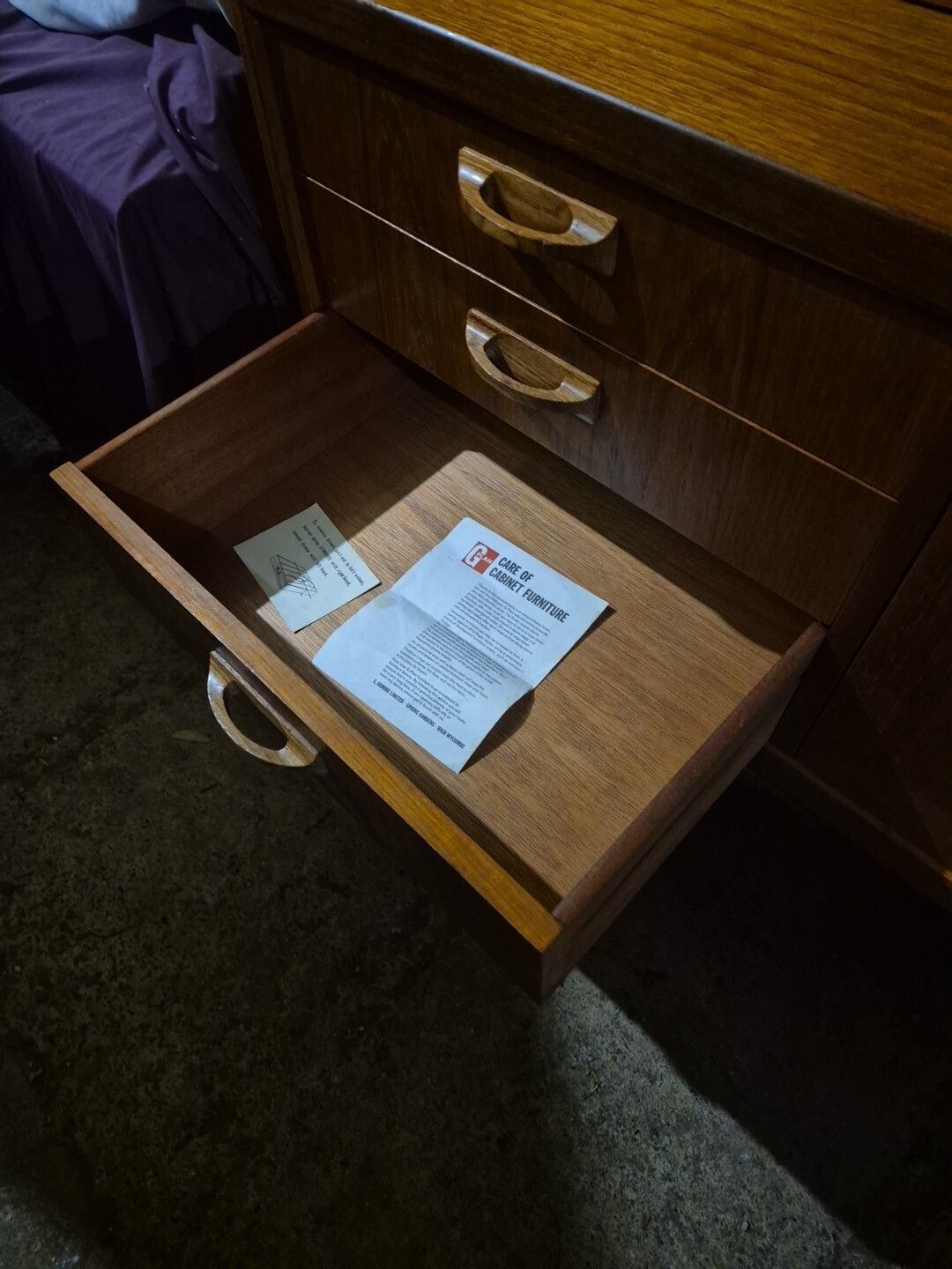 photo buy Vintage G Plan Sierra Highboard – Mid Century Modern Teak Cabinet