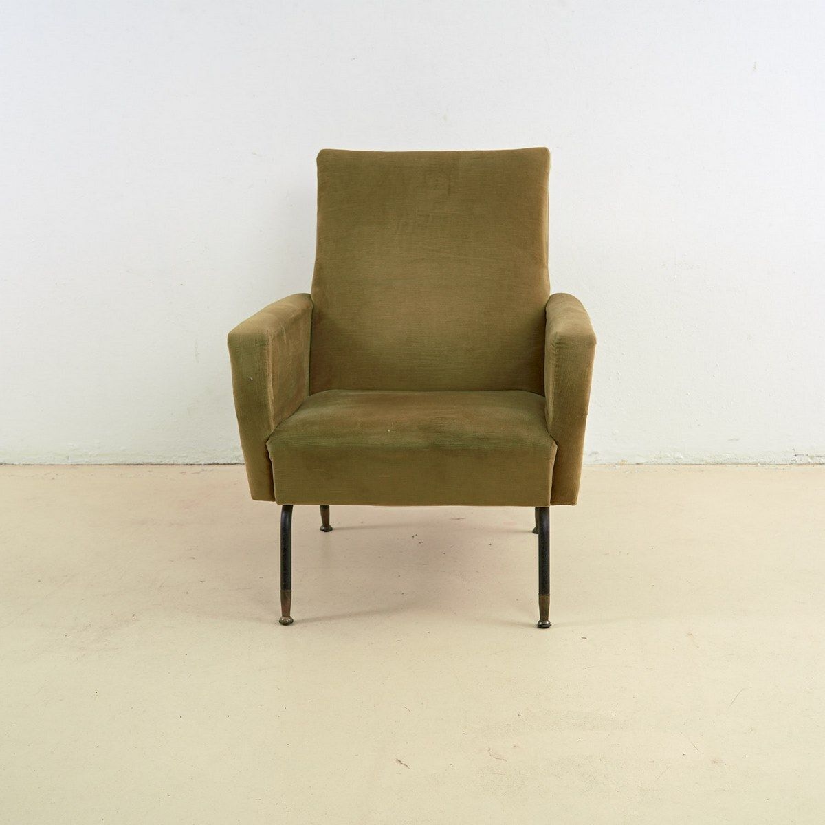 50s Armchair – 60 In Fabric, 1950s
