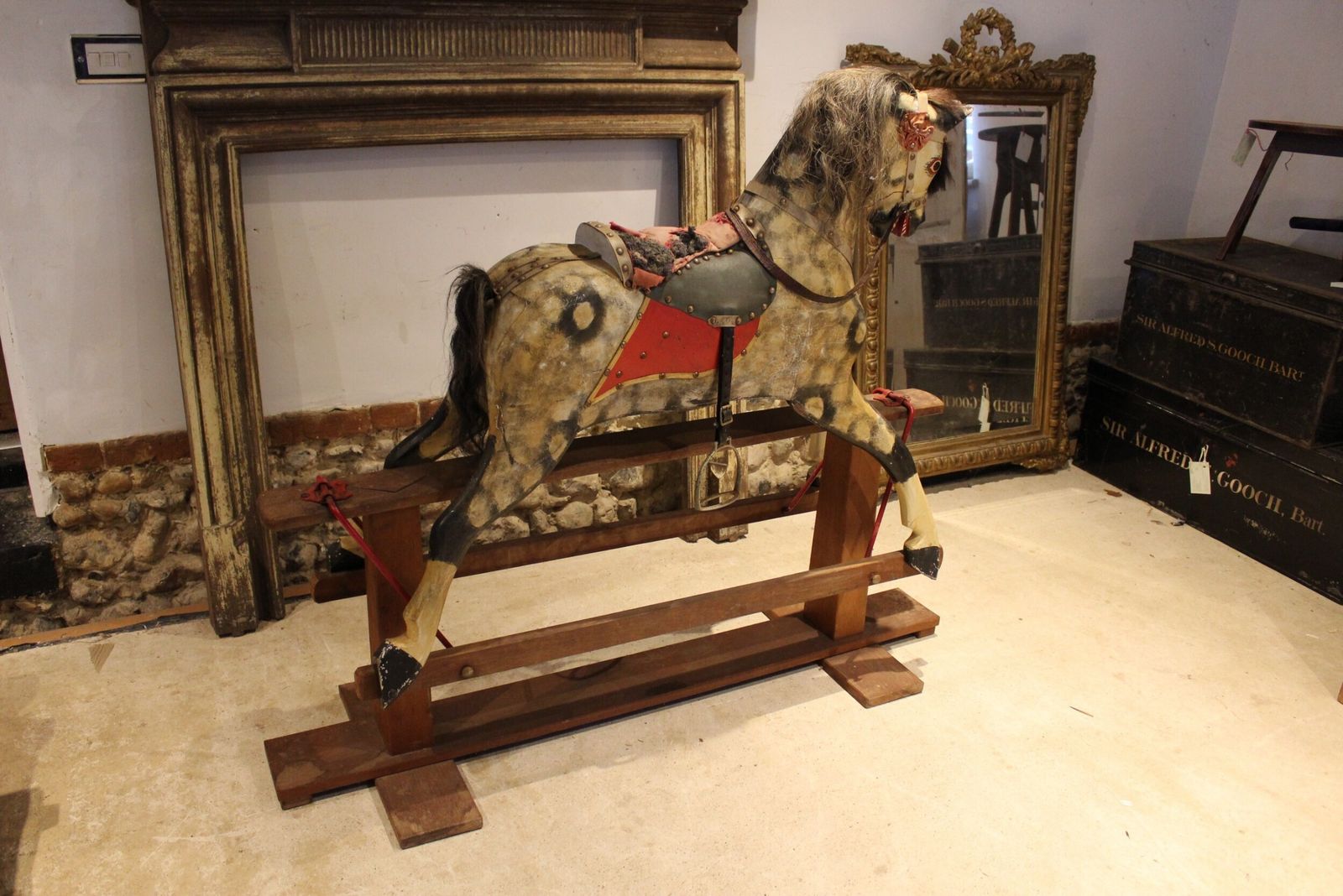 Rocking Horse Collinson Brothers J Collinson C1910 photo furniture
