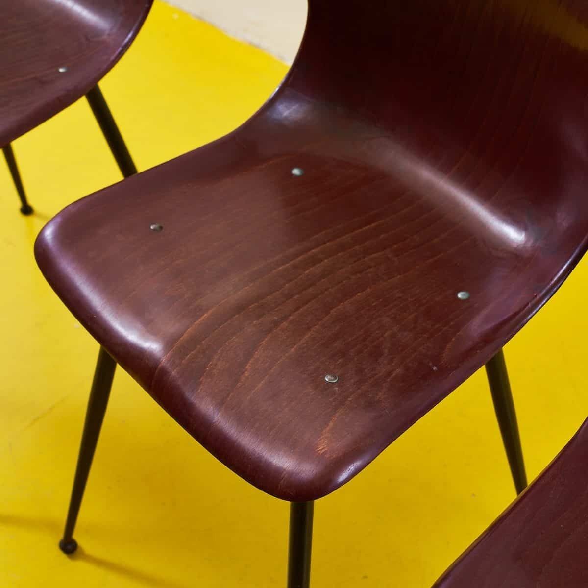 Set Of 4 1950s Design Chairs By Pagholz photo 926.0