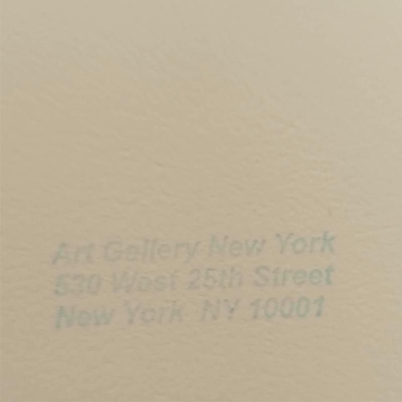 1980s Andy Warhol "Mickey Mouse" Limited Series Lithograph Leo Castelli New York Numbered In Pencil. photo vinterior