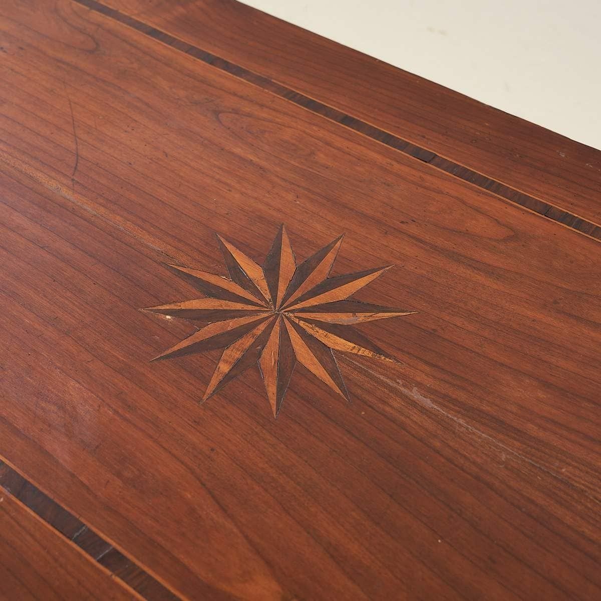 Elegant Inlaid Wooden Table, 1980s photo furniture