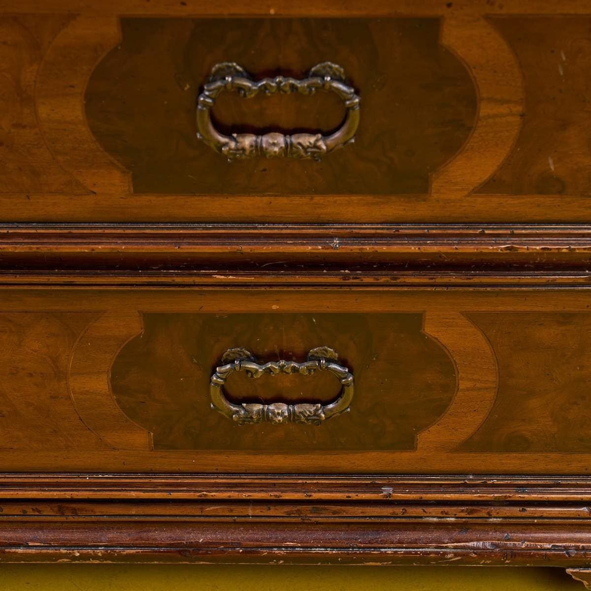 Vintage Walnut Chest Of Drawers photo for sale