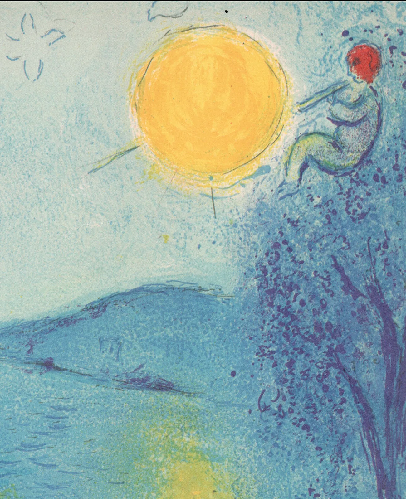 Marc Chagall La Saison D'été (The Summer Season), From Daphnis Et Chloé, 1977 photo for sale