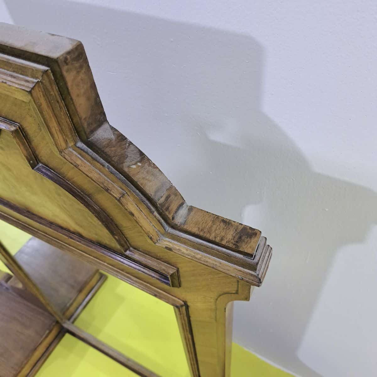 Elegant Antique Wooden Table Mirror photo 535.0