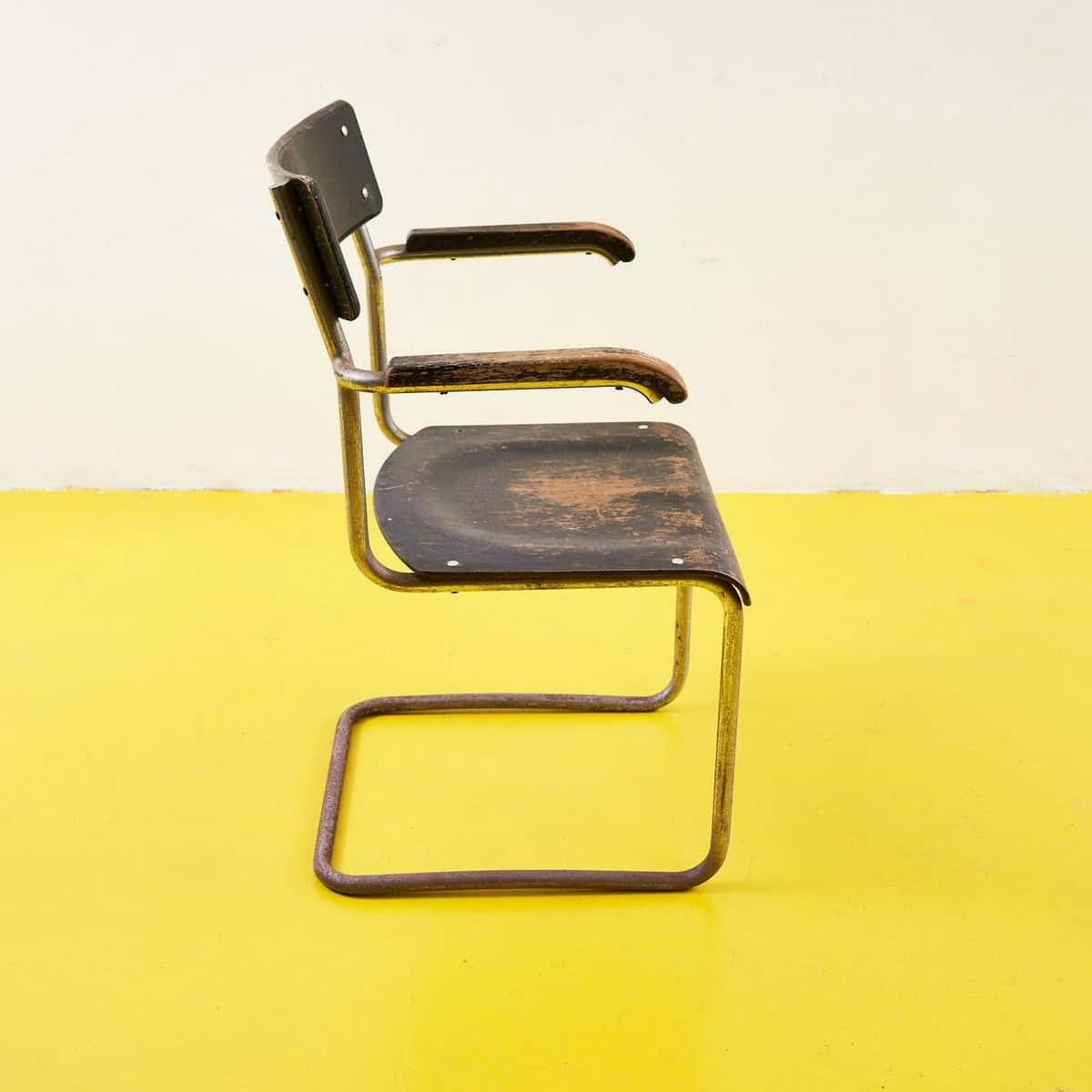 Designer Chair Attributed To Mart Stam photo Furniture