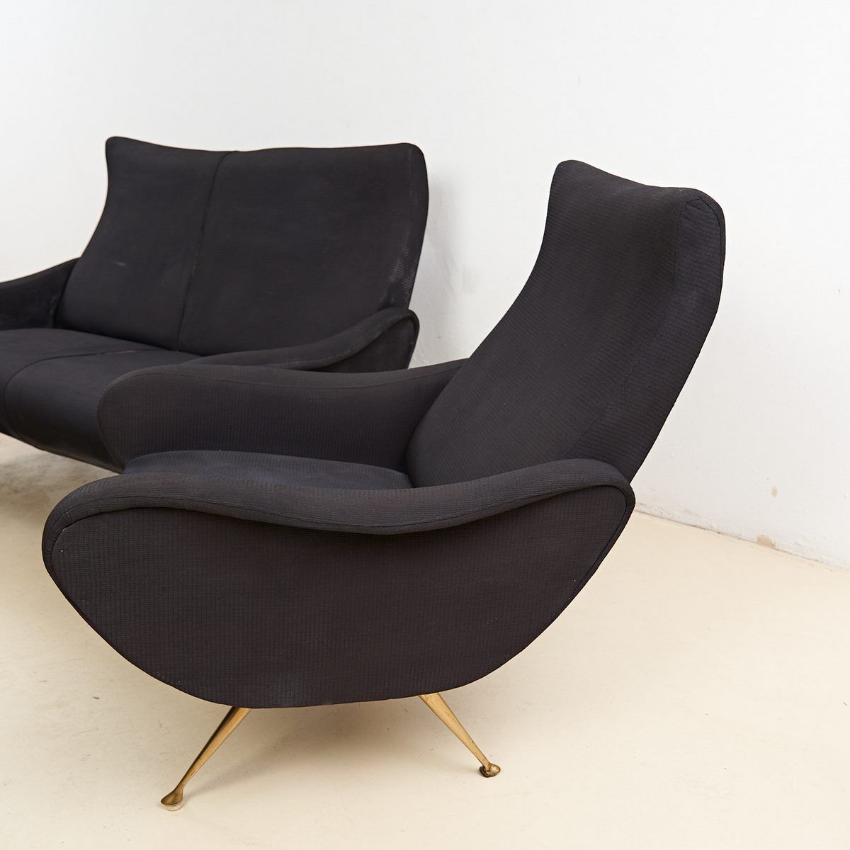 Sofa And Three Armchairs From The 1950s photo Furniture