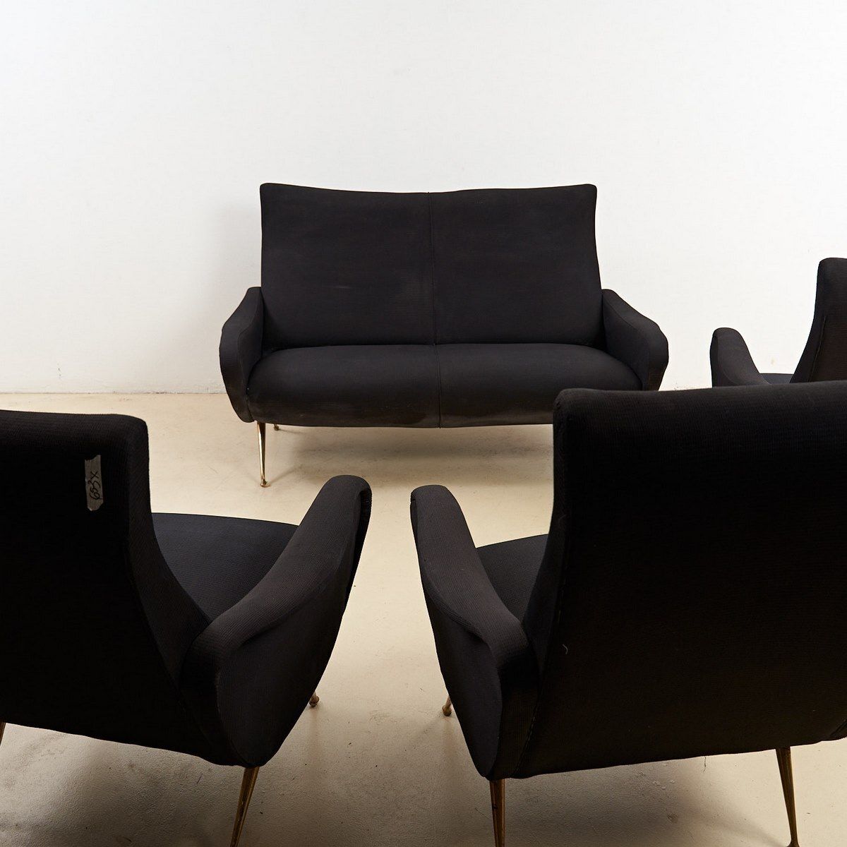 Sofa And Three Armchairs From The 1950s photo buy