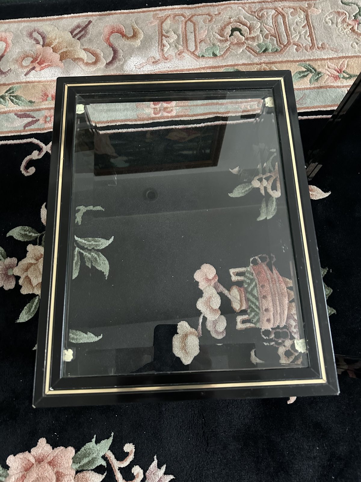Pierre Vandel Nest Of Three Tables +Matching Coffee Table Rare Together photo for sale