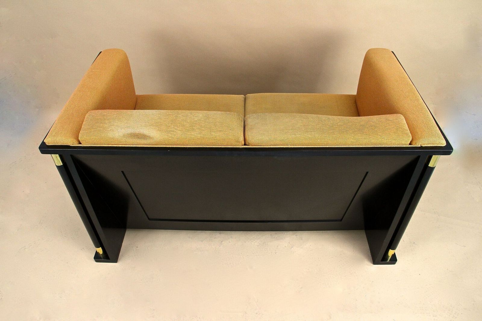 photo vinterior 20th Century Art Nouveau Two Seat Sofa, School Of J. Hoffmann, At Ca. 1910
