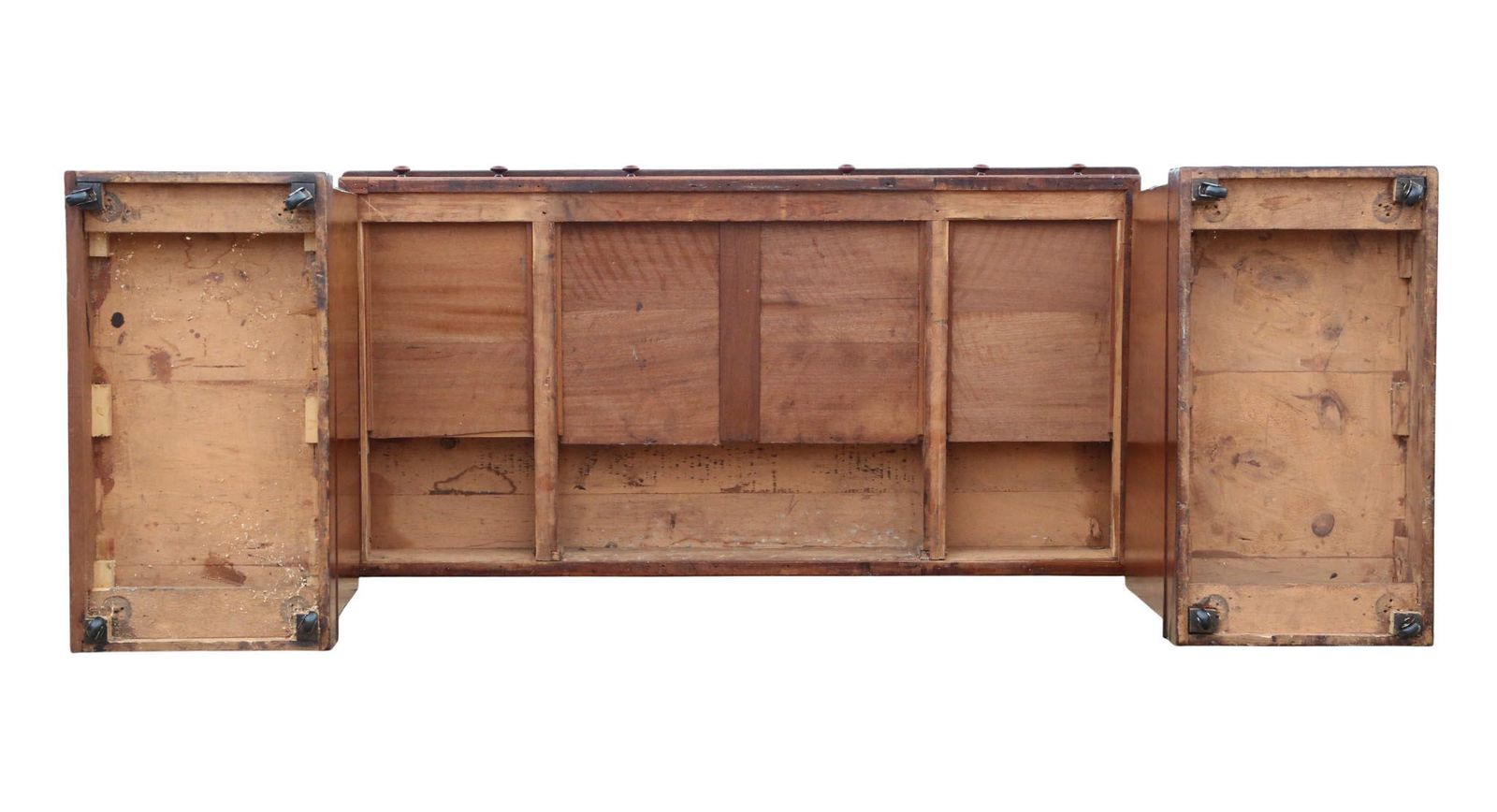 Antique Victorian C.1860 Mahogany Twin Pedestal Writing Desk – Quality Furniture photo buy