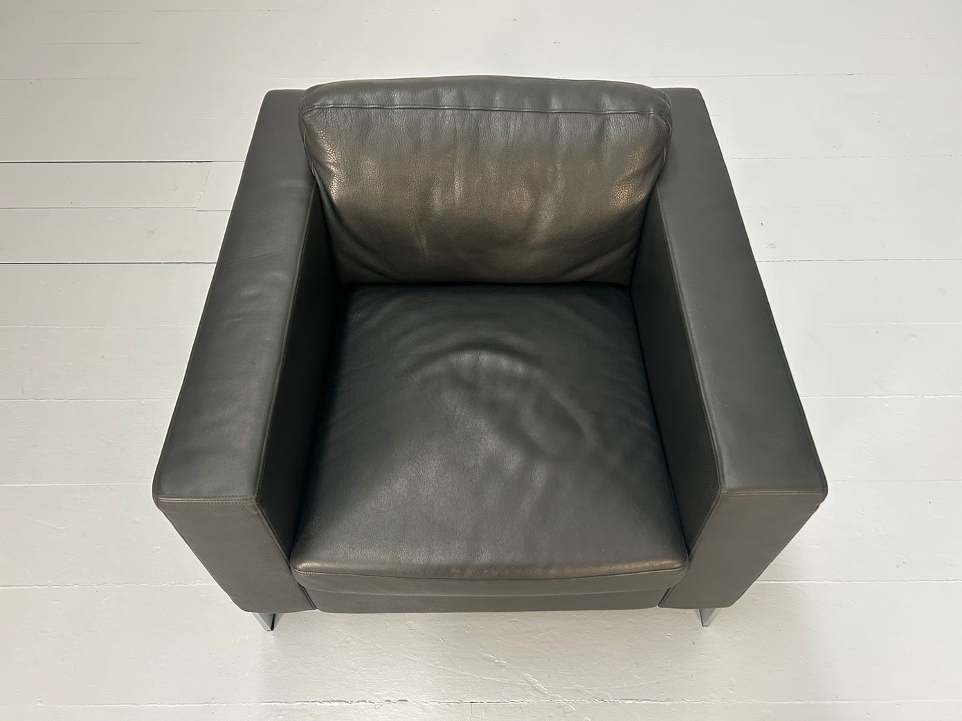 Walter Knoll “Foster 503.10” Armchair In Black Leather photo Furniture