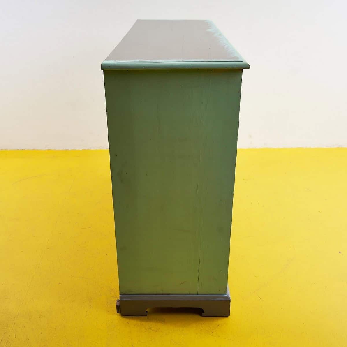 Modern Green Wooden Cabinet, 2000s photo buy