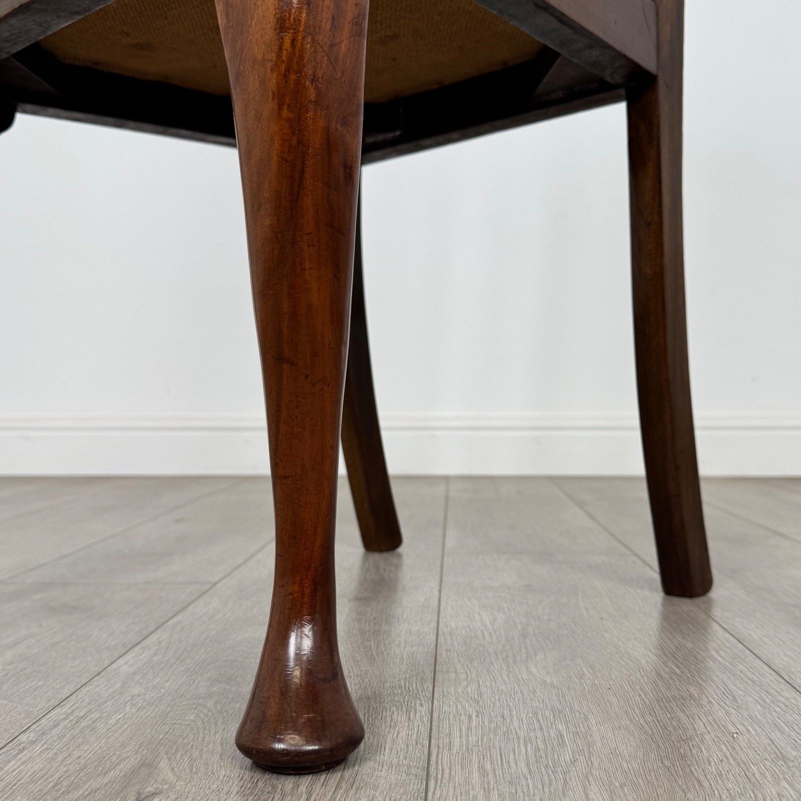 Antique 20th Century Set Of 4 Mahogany Dining Chairs photo vinterior